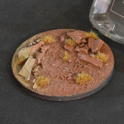 Gamers Grass GGB-BLR100 Battle Ready Badlands Base Round 100mm 1pc