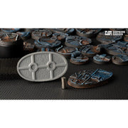 Gamers Grass GGB-SPO60 Spaceship Corridor Bases Oval 60mm 4pc