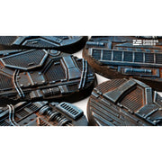 Gamers Grass GGB-SPO60 Spaceship Corridor Bases Oval 60mm 4pc