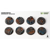 Gamers Grass GGB-SPR32 Spaceship Corridor Bases Round 32mm 8pc
