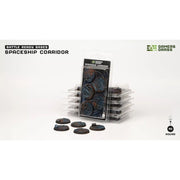 Gamers Grass GGB-SPR40 Spaceship Corridor Bases Round 40mm 5pc