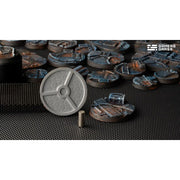 Gamers Grass GGB-SPR40 Spaceship Corridor Bases Round 40mm 5pc