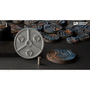 Gamers Grass GGB-SPR50 Spaceship Corridor Bases Round 50mm 3pc