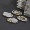 Gamers Grass GGB-TO60 Battle Ready Temple Bases Oval 60mm 4pc