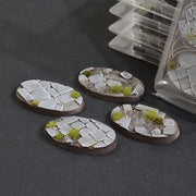 Gamers Grass GGB-TO60 Battle Ready Temple Bases Oval 60mm 4pc