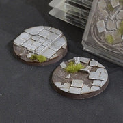 Gamers Grass GGB-TR60 Battle Ready Temple Bases Round 60mm 2pc