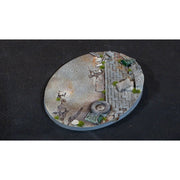 Gamers Grass GGB-UWO120 Battle Ready Urban Warfare Base Oval 120mm 1pc