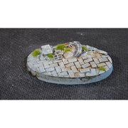Gamers Grass GGB-UWO60 Battle Ready Urban Warfare Bases Oval 60mm 4pc