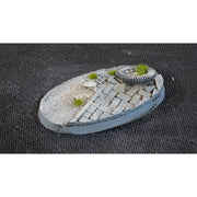 Gamers Grass GGB-UWO60 Battle Ready Urban Warfare Bases Oval 60mm 4pc