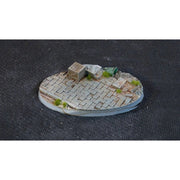 Gamers Grass GGB-UWO75 Battle Ready Urban Warfare Bases Oval 75mm 3pc