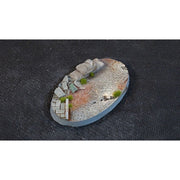 Gamers Grass GGB-UWO75 Battle Ready Urban Warfare Bases Oval 75mm 3pc