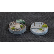 Gamers Grass GGB-UWR25 Battle Ready Urban Warfare Bases Round 25mm 10pc