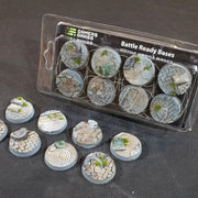 Gamers Grass GGB-UWR32 Battle Ready Urban Warfare Bases Round 32mm 8pc