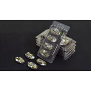Gamers Grass GGB-WO60 Battle Ready Winter Bases Oval 60mm 4pc