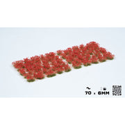 Gamers Grass GGF-RED Red Flowers Wild Tufts