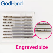 GodHand DB-8D Drill Bit Set D 8pc