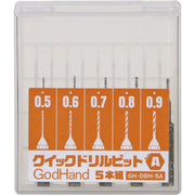 GodHand DBQ-5A Quick Attachable Drill Bit Set A 5pc