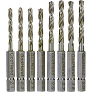 GodHand DBQ-8D Quick Attachable Drill Bit Set D 8pc