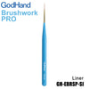 GodHand EBRSP-SI Brushwork PRO Liner Paint Brush
