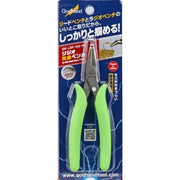 GodHand LDP-140-M Stainless Steel Flat Nose Pliers and Needle-Nose Pliers with Bent Tip