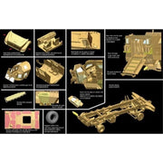 Galaxy Hobby 72A03DG 1/72 M1124 MaxxPro MRAP Vehicle Golden Oak Leaf Set x2