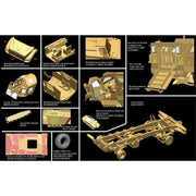 Galaxy Hobby 72A03DS 1/72 M1224 MaxxPro MRAP w/OGPK Turret Double Kit w/OGPK PE Set & Guner Tactical Pack