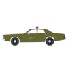 Greenlight GL84103 1/24 A-Team 1977 Plymouth Fury US Army Police Diecast Car