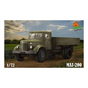 Garbuz Models 72-01 1/72 Soviet MAZ-200 truck Plastic Model Kit