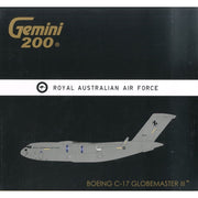 Gemini Jets GMRAA109 1/400 Royal Australian Air Force Boeing C-17A Globemaster iii No 36 Squadron RAAF Amberley RAAF 100 A41-206