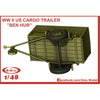 GMU 48004 1/48 WWII US Cargo Trailer Ben Hur