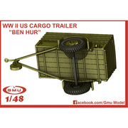 GMU 48004 1/48 WWII US Cargo Trailer Ben Hur