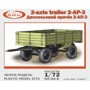 GMU 72002 1/72 2-Axle Trailer 2-AP-3
