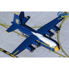 Gemini Jets GMUSM103 U.S. Marines Blue Angels C-130J 170000 Blue Angels (New Livery) Diecast Aircraft