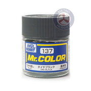 Mr Hobby (Gunze) C137 Mr Color Flat Tyre Black Lacquer Paint 10ml