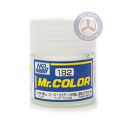 Mr Hobby (Gunze) C182 Mr Color Flat Clear Lacquer Paint 10ml