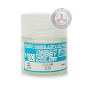 Mr Hobby (Gunze) H030 Aqueous Gloss Clear Acrylic Paint 10ml