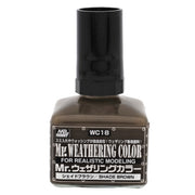 Mr Hobby (Gunze) WC18 Mr Weathering Color Shade Brown Oil Wash 40ml