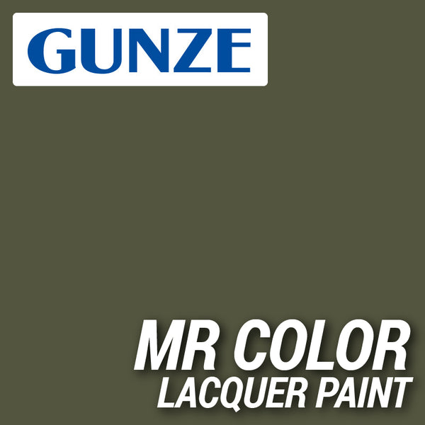 Mr Hobby (Gunze) C038 Mr Color Flat Olive Drab 2 Lacquer Paint 10ml ...