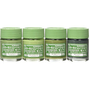 Mr Hobby (Gunze) CS584 Mr Color Russian Green Colour Modulation Set Lacquer Paint 10ml