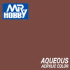 Mr Hobby (Gunze) H017 Aqueous Gloss Cocoa Brown Acrylic Paint 10ml