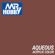 Mr Hobby (Gunze) H017 Aqueous Gloss Cocoa Brown Acrylic Paint 10ml