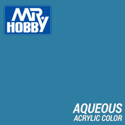 Mr Hobby (Gunze) H056 Aqueous Semi-Gloss Intermediate Blue Acrylic Paint 10ml