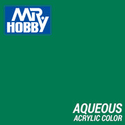 Mr Hobby (Gunze) H063 Aqueous Metallic Blue Green Acrylic Paint 10ml
