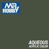 Mr Hobby (Gunze) H065 Aqueous Semi-Gloss RLM Black Green Acrylic Paint 10ml