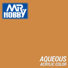 Mr Hobby (Gunze) H066 Aqueous Semi Gloss Sandy Brown Acrylic Paint 10ml