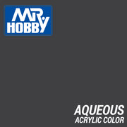 Mr Hobby (Gunze) H076 Aqueous Metallic Burnt Iron Acrylic Paint 10ml