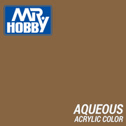 Mr Hobby (Gunze) H079 Aqueous Flat Sandy Yellow Acrylic Paint 10ml