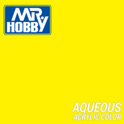 Mr Hobby (Gunze) H091 Aqueous Gloss Clear Yellow Acrylic Paint 10ml