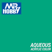 Mr Hobby (Gunze) H312 Aqueous Semi-Gloss Green FS34227 Acrylic Paint 10ml