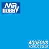 Mr Hobby (Gunze) H323 Aqueous Gloss Light Blue Acrylic Paint 10ml